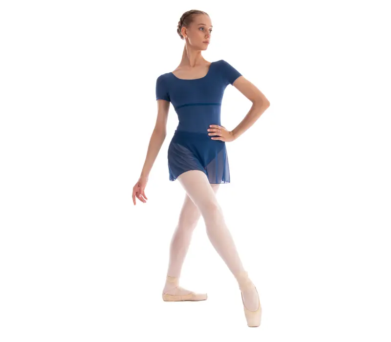 Dansez Vous Julie, fustă de dame - Albastru Saxony Blue