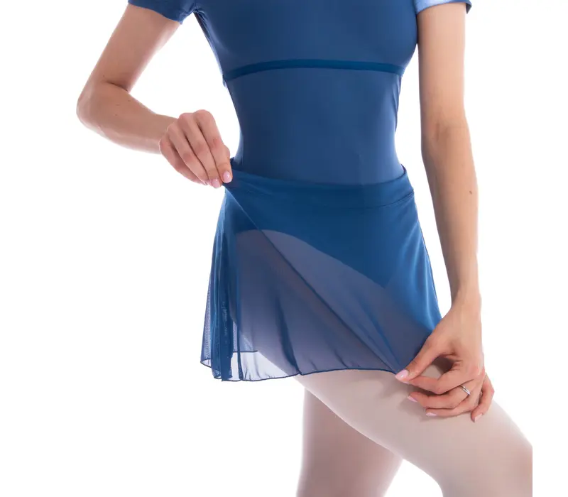 Dansez Vous Julie, fustă de dame - Albastru Saxony Blue