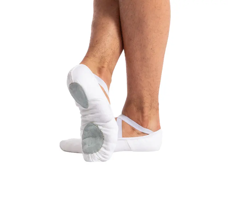 Dansez Vous Vanie, flexibili elastice pentru baieti - Alb