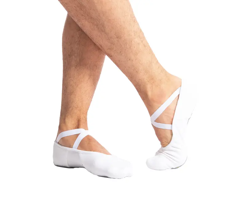 Dansez Vous Vanie, flexibili elastice pentru baieti - Alb