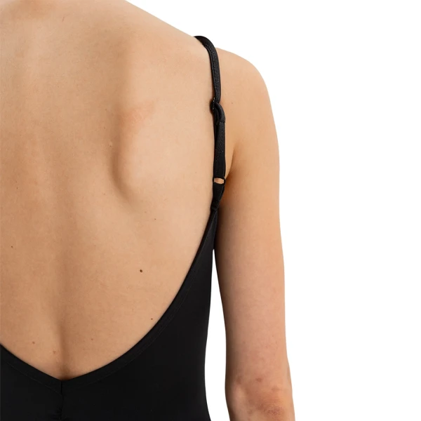 Capezio Essential Camisole leotard, costum de damă cu bretele subțiri Capezio Essential Camisole leotard, costum de damă cu bretele subțiri