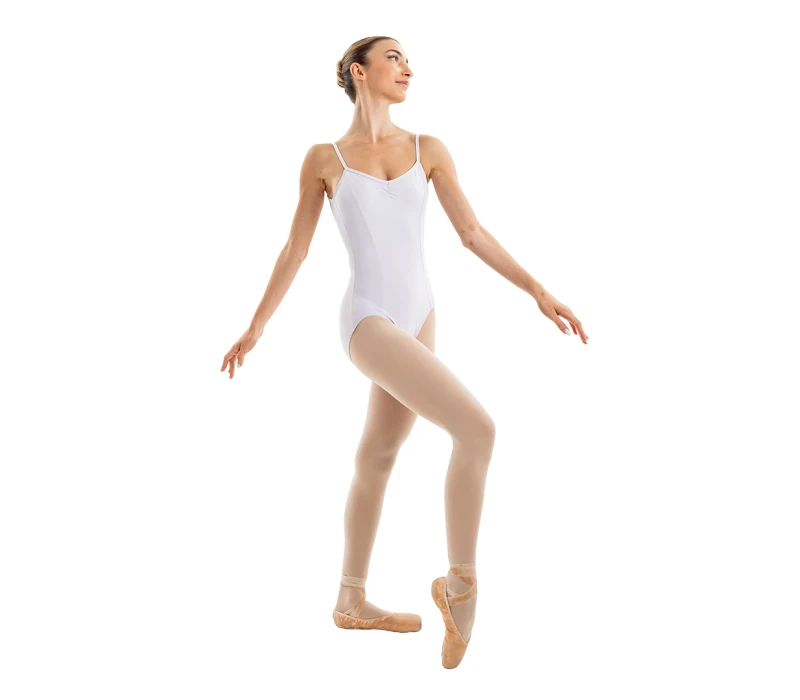 Capezio Essential Camisole leotard, costum de damă cu bretele subțiri - Lavanda