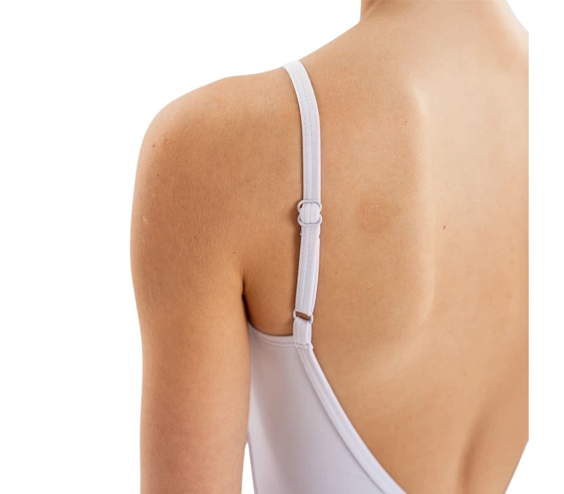 Capezio Essential Camisole leotard, costum de damă cu bretele subțiri - Lavanda