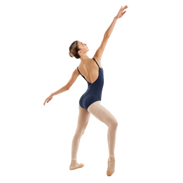 Capezio Essential Camisole leotard, costum de damă cu bretele subțiri Capezio Essential Camisole leotard, costum de damă cu bretele subțiri