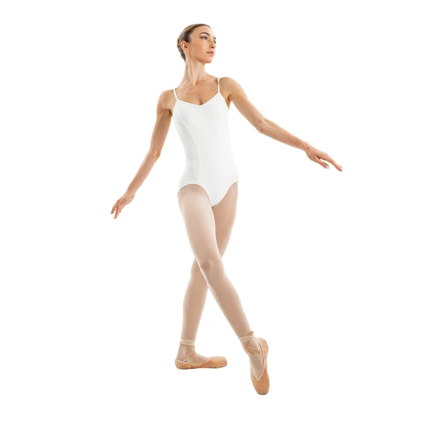 Capezio Essential Camisole leotard, costum de damă cu bretele subțiri Capezio Essential Camisole leotard, costum de damă cu bretele subțiri