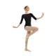 Capezio Essential boatneck, body pentru femei cu mânecă 3/4 Capezio Essential boatneck, body pentru femei cu mânecă 3/4