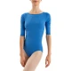Capezio Essential boatneck, body pentru femei cu mânecă 3/4 Capezio Essential boatneck, body pentru femei cu mânecă 3/4