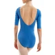 Capezio Essential boatneck, body pentru femei cu mânecă 3/4 Capezio Essential boatneck, body pentru femei cu mânecă 3/4