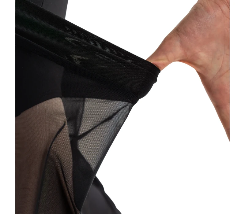 Capezio Essential Pull on Skirt, fustă pentru dame cu bandă elastică - Negru