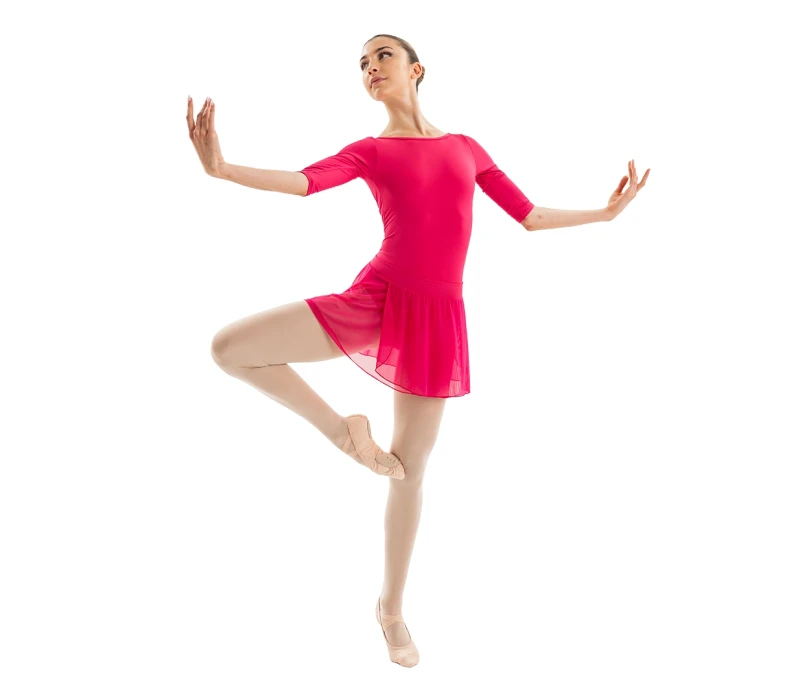 Capezio Essential Pull on Skirt, fustă pentru dame cu bandă elastică - Dud închis Capezio
