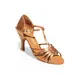 Freed of London Holly, pantofi de dans latin - Dark tan Freed