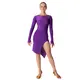 Rochie de damă pentru dansuri latino Basic - Violet deschis