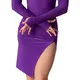 Rochie de damă pentru dansuri latino Basic - Violet deschis