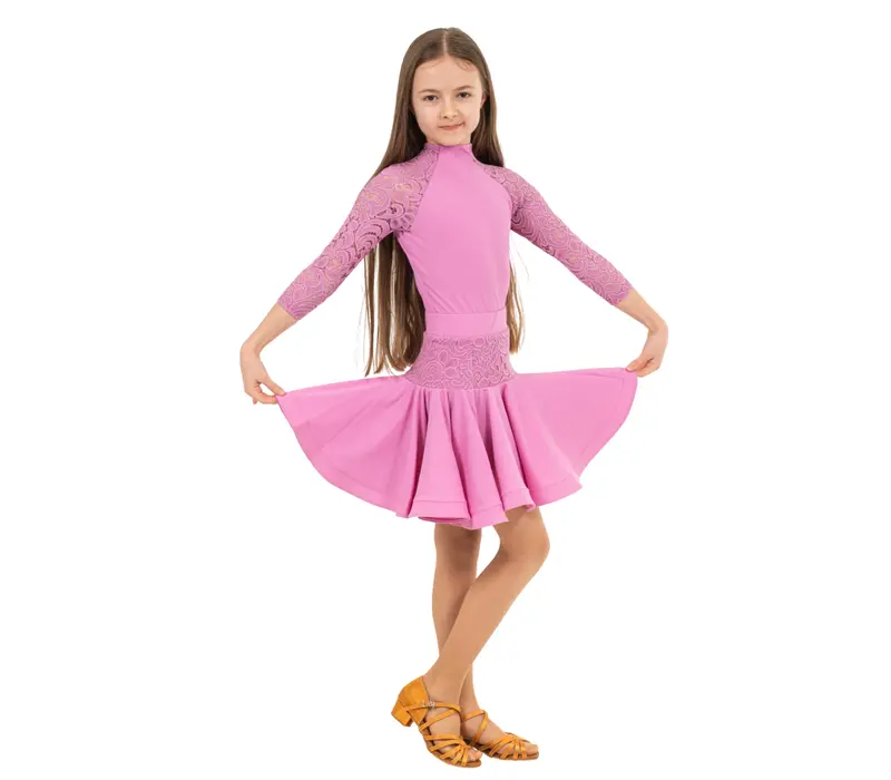 FSD Jasmina, body pentru fete - Berry deschis FSD