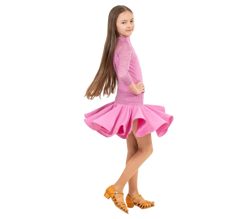 FSD Jasmina, body pentru fete - Berry deschis FSD