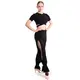Pantaloni pentru antrenament cu elastic la gleznă pentru fete