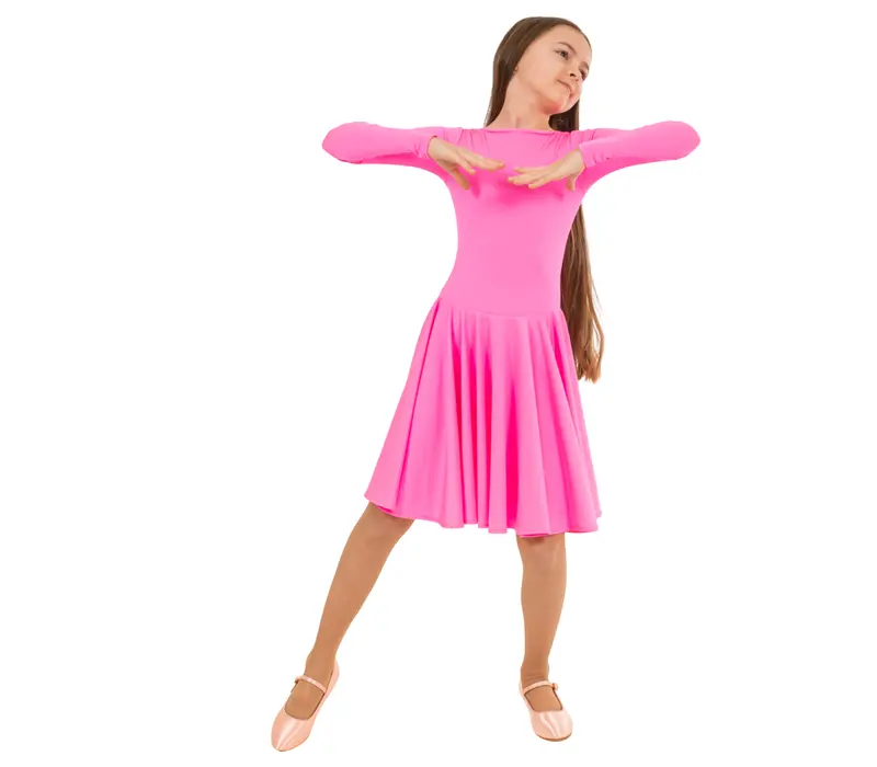 FSD Agnes, rochie pentru fete FSD Agnes, rochie pentru fete - Roz aprins - hot pink