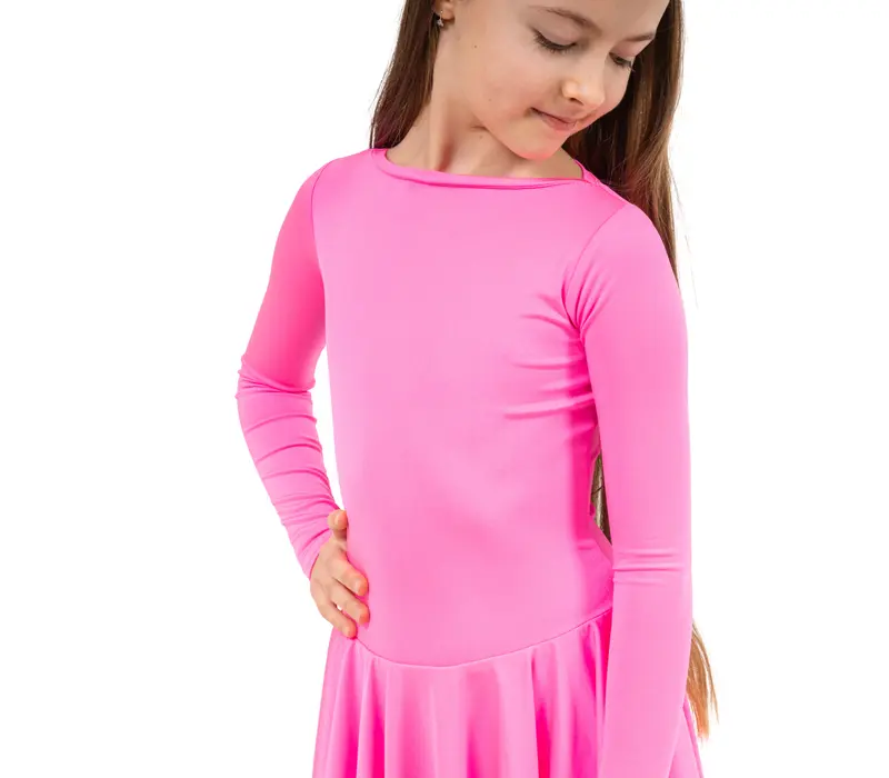 FSD Agnes, rochie pentru fete FSD Agnes, rochie pentru fete - Roz aprins - hot pink