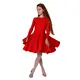 FSD Agnes, rochie pentru fete  - Roșu