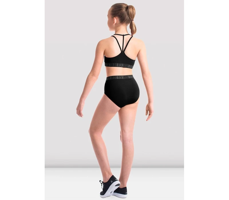 Capezio Stick The Landing Bra Top, sutien sportiv - Negru