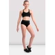 Capezio Stick The Landing Bra Top, sutien sportiv - Negru