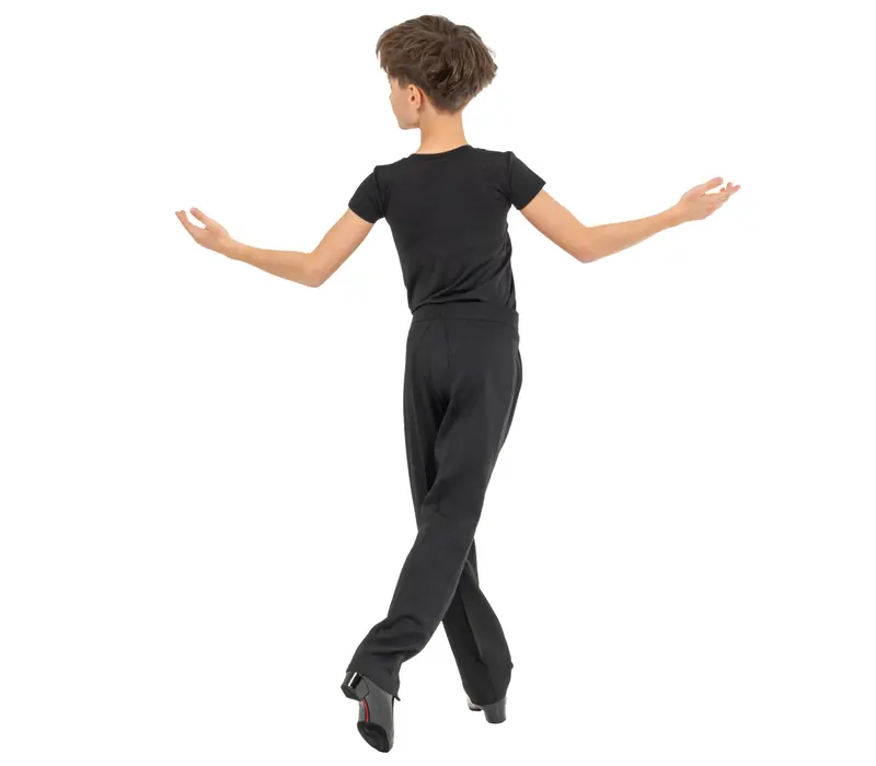 Grand Prix Aaron balroom, tricou băieți - Negru