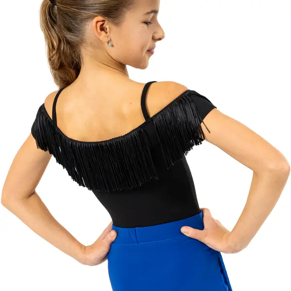 Cardi, dres cu franjuri pentru fete