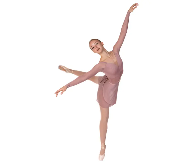 Danica, dres de balet pentru femei  - Migdale corali GP
