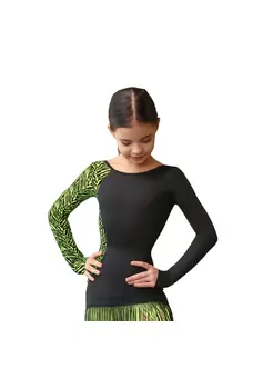 Grand Prix Dolly, body pentru fete cu mânecă lungă 