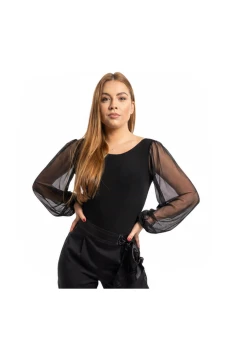 FSD Kamila mesh, body pentru dame cu mâneci din plasă