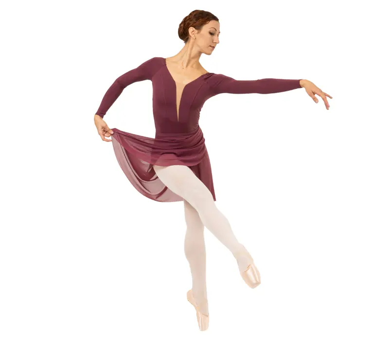 Le Secret Danica, dres de damă cu mânecă lungă Le Secret Danica, dres de damă cu mânecă lungă - Violet - Italian plum GP