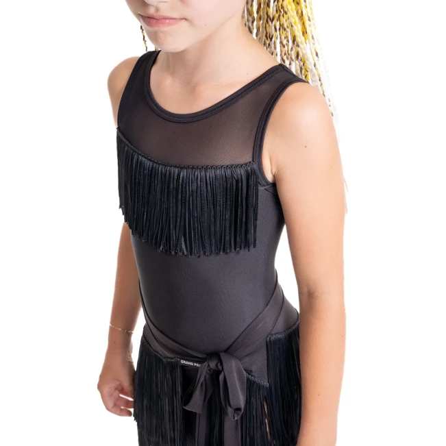Grand Prix Natella, dres cu franjuri pentru fete Grand Prix Natella, dres cu franjuri pentru fete