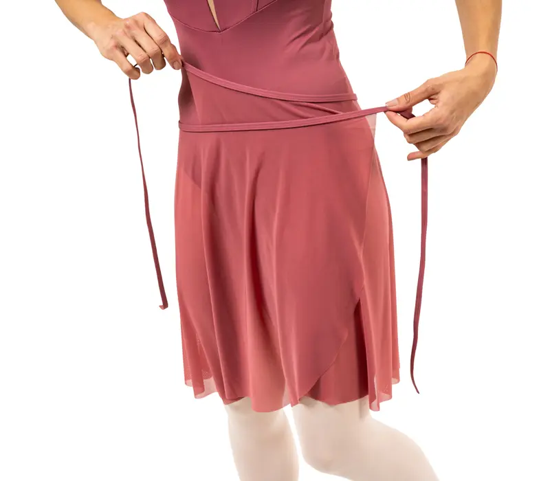 Symphony Oliveria, fustă cu cordon, lungime până la genunchi Symphony Oliveria, fustă cu cordon, lungime până la genunchi - Alb