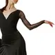 Jadore mesh, body de damă cu mâneci mulate Jadore mesh, body de damă cu mâneci mulate