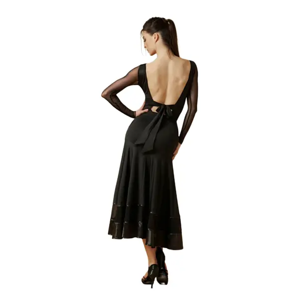 Jadore mesh, body de damă cu mâneci mulate Jadore mesh, body de damă cu mâneci mulate