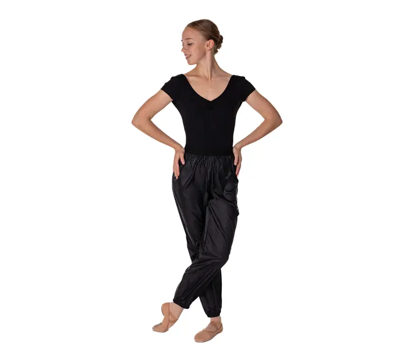Sauna Lesson,  pantaloni lungi de încălzire  - Negru