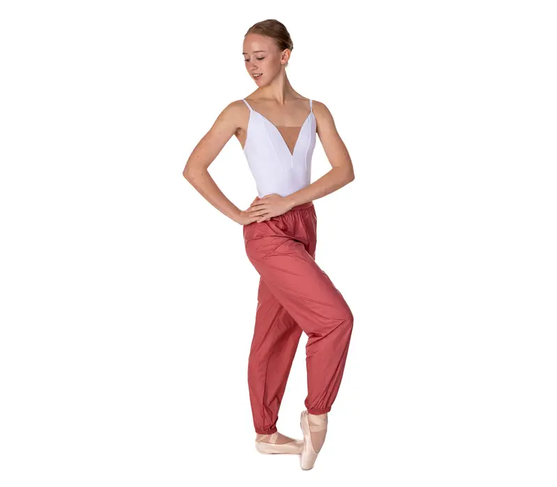 Sauna Lesson,  pantaloni lungi de încălzire  - Trandafir prăfuit - Dusty rose