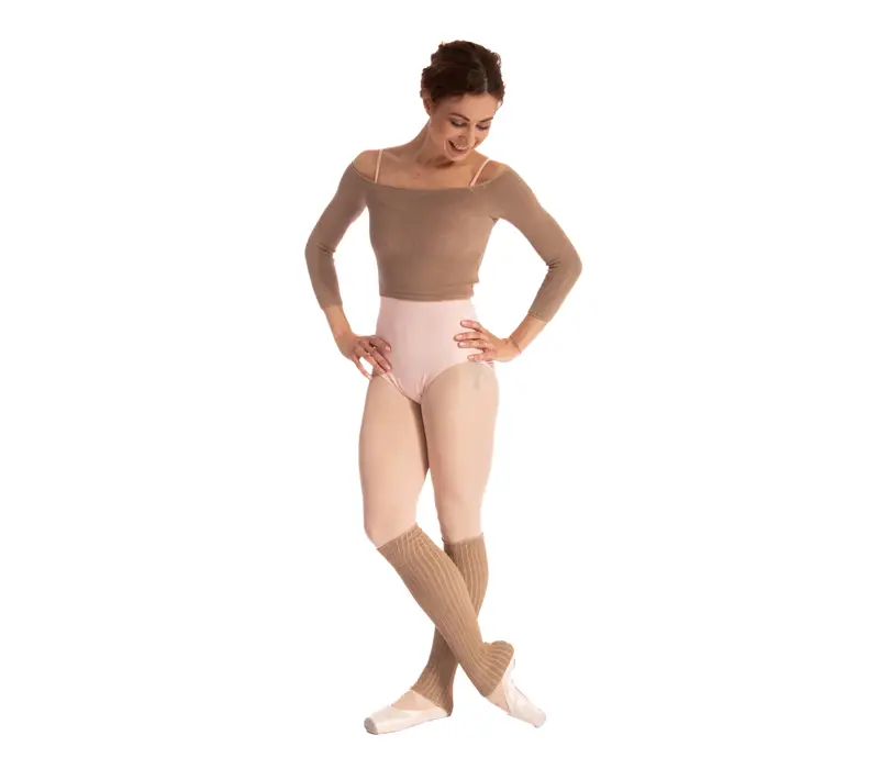 Danae, jambiere împletite cu lungimea 50 cm - Toast Intermezzo