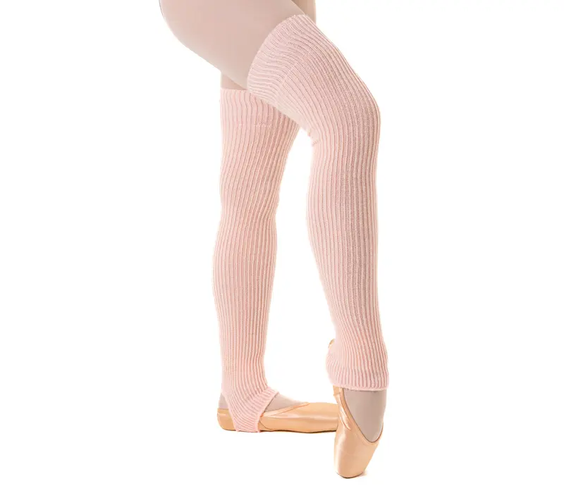 Intermezzo Medduc, jambiere tricotate stirrup - Roz