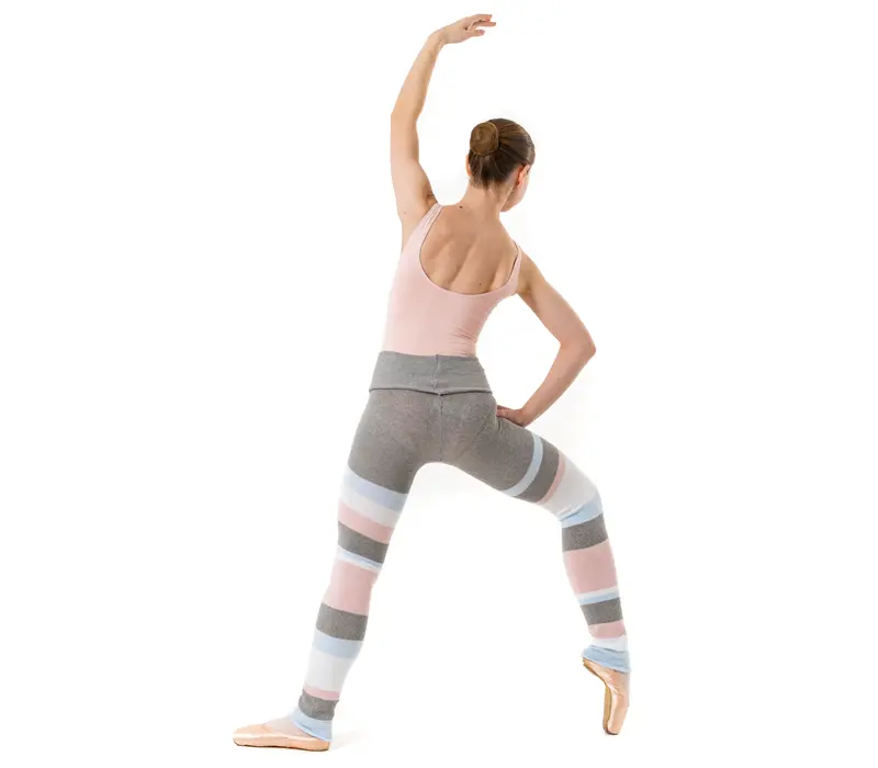 Intermezzo Panlongband, pantaloni subțiri din tricot - Gri