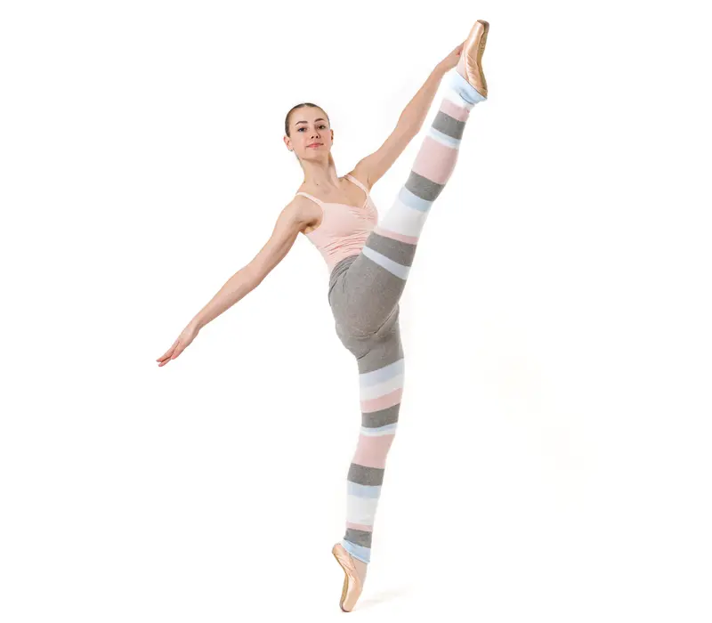 Intermezzo Panlongband, pantaloni subțiri din tricot - Gri