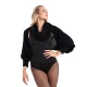 Mirella Wrap Scraf Adagio, fular tricotat de încălzire, bolero și jerseu scurt