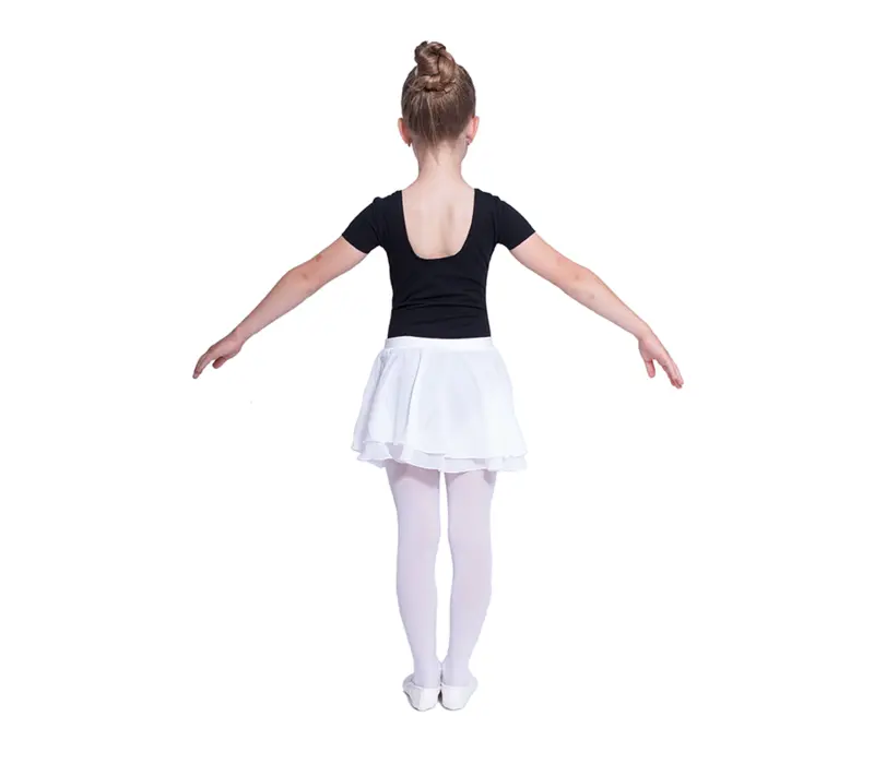 Sansha Kristie, fustă de balet cu două straturi - Alb