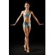 Bloch Leos Foil V-front Short, pantaloni scurți pentru copii Bloch Leos Foil V-front Short, pantaloni scurți pentru copii