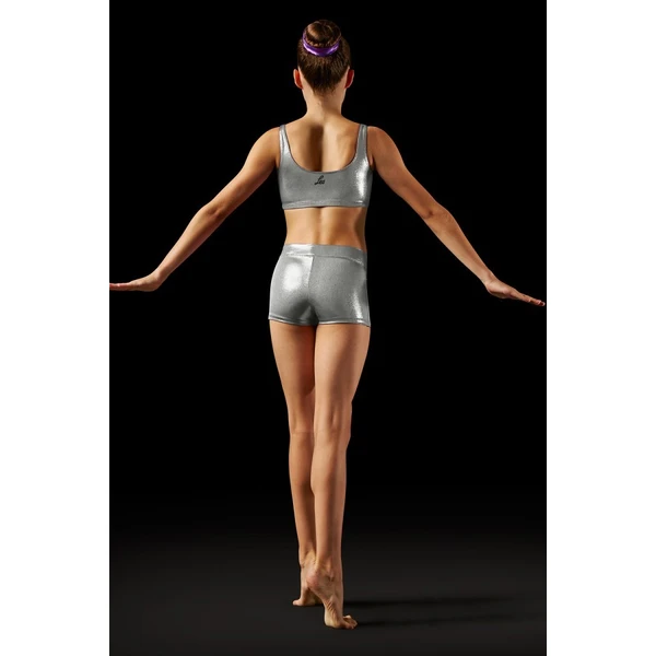 Bloch Leos Foil V-front Short, pantaloni scurți pentru copii Bloch Leos Foil V-front Short, pantaloni scurți pentru copii