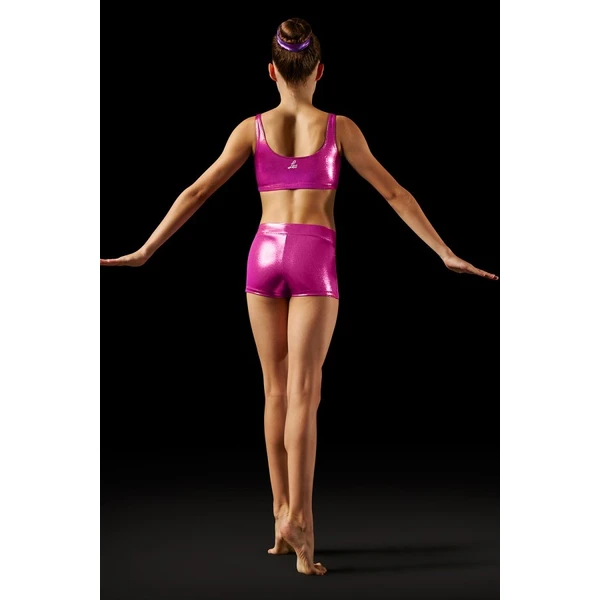 Bloch Leos Foil V-front Short, pantaloni scurți pentru copii Bloch Leos Foil V-front Short, pantaloni scurți pentru copii