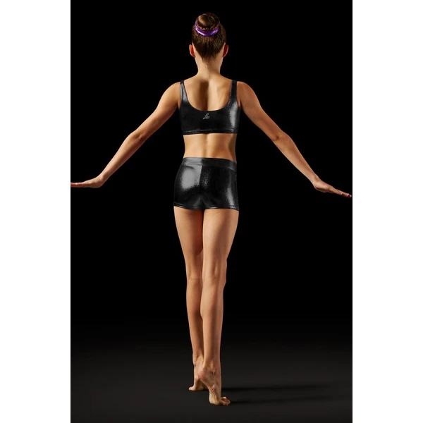 Bloch Leos Foil V-front Short, pantaloni scurți pentru copii Bloch Leos Foil V-front Short, pantaloni scurți pentru copii