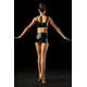 Bloch Leos Foil V-front Short, pantaloni scurți pentru copii Bloch Leos Foil V-front Short, pantaloni scurți pentru copii