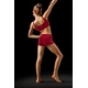 Bloch Leos velvet crop top pentru femei