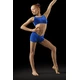 Bloch Leos velvet crop top pentru femei